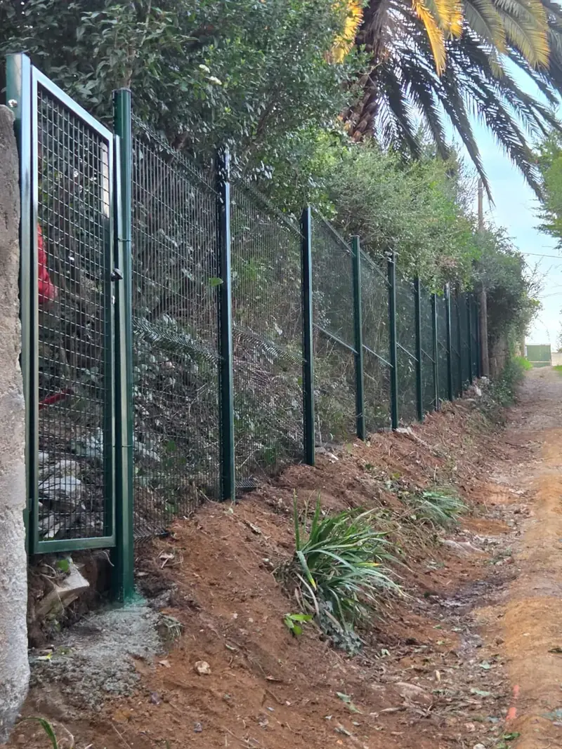 Clôture posée par SIMOES SARL à La Seyne-sur-Mer (janvier 2026)